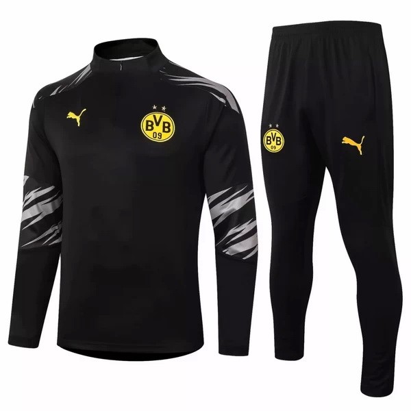 Giacca Borussia Dortmund 2020-2021 Nero Grigio